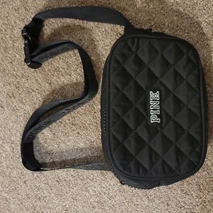 Pink belt bag